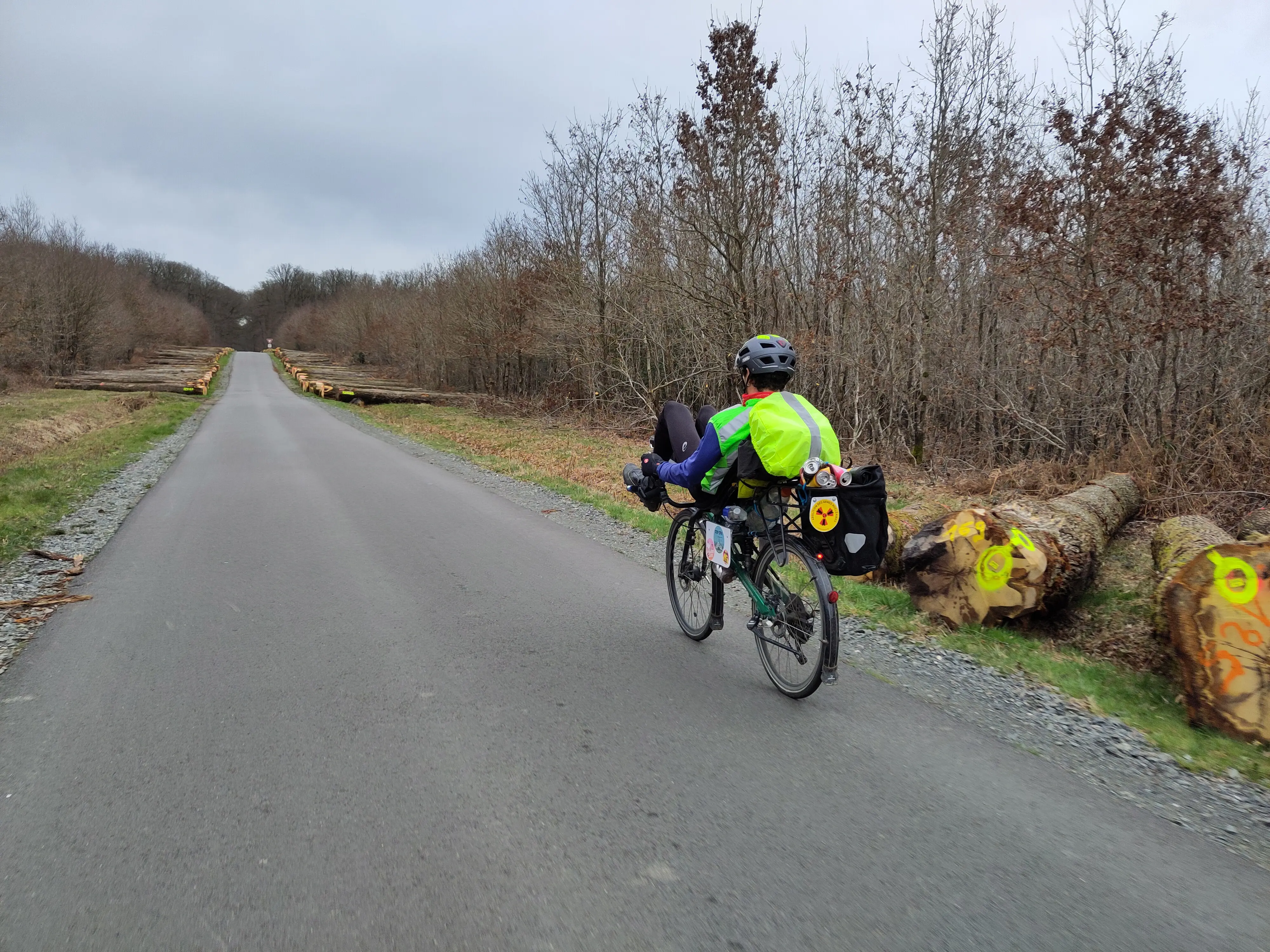 Image du vélo couché...