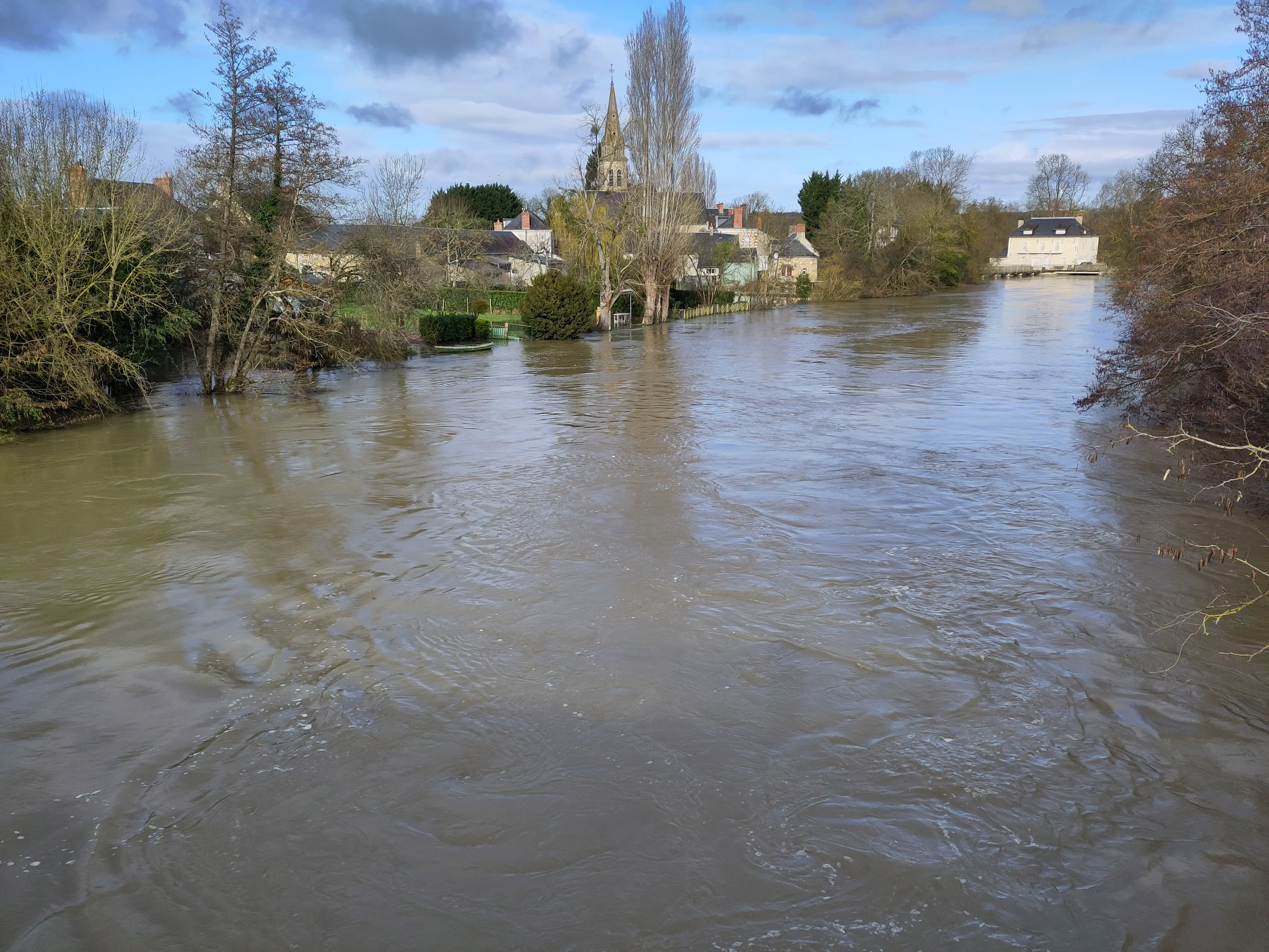 Rivière en crue